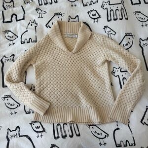Cream Cashmere Sweater